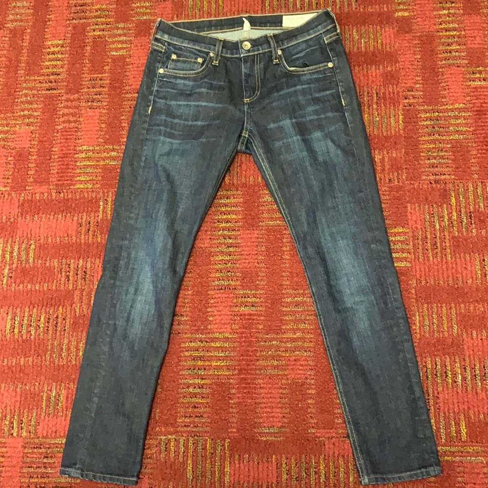 Rag and Bone Low Rise Skinny